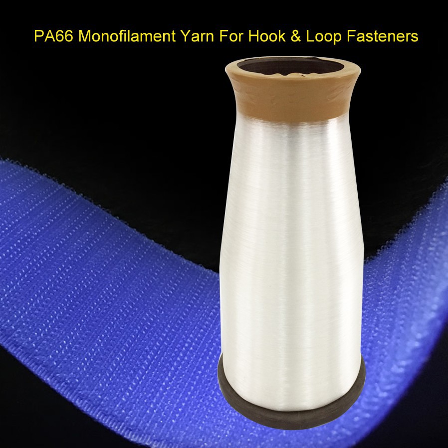 0.22mm High Tenacity PA66 Monofilament Yarn For Magic Tape Fasteners