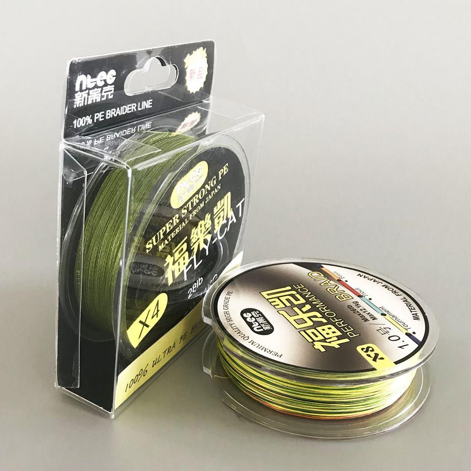 NTEC PE 꼰 낚시 줄